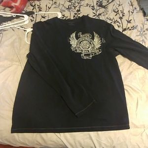 Banana republic black long sleeve shirt.